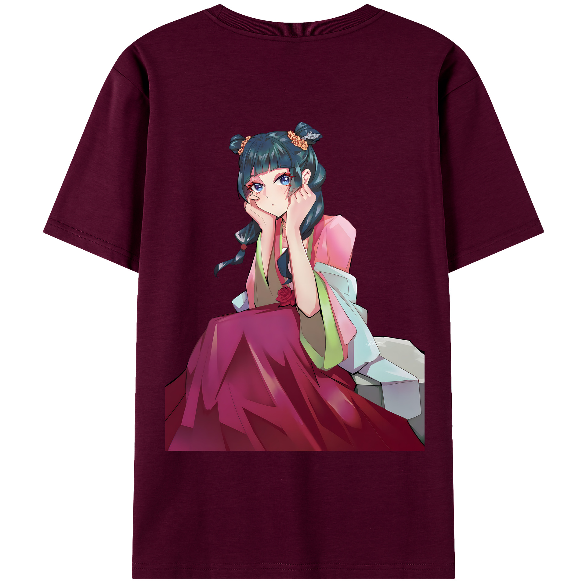 （画像用） 薬屋のひとりごと The Apothecary Diaries レディース半袖Tシャツ(バックプリント)